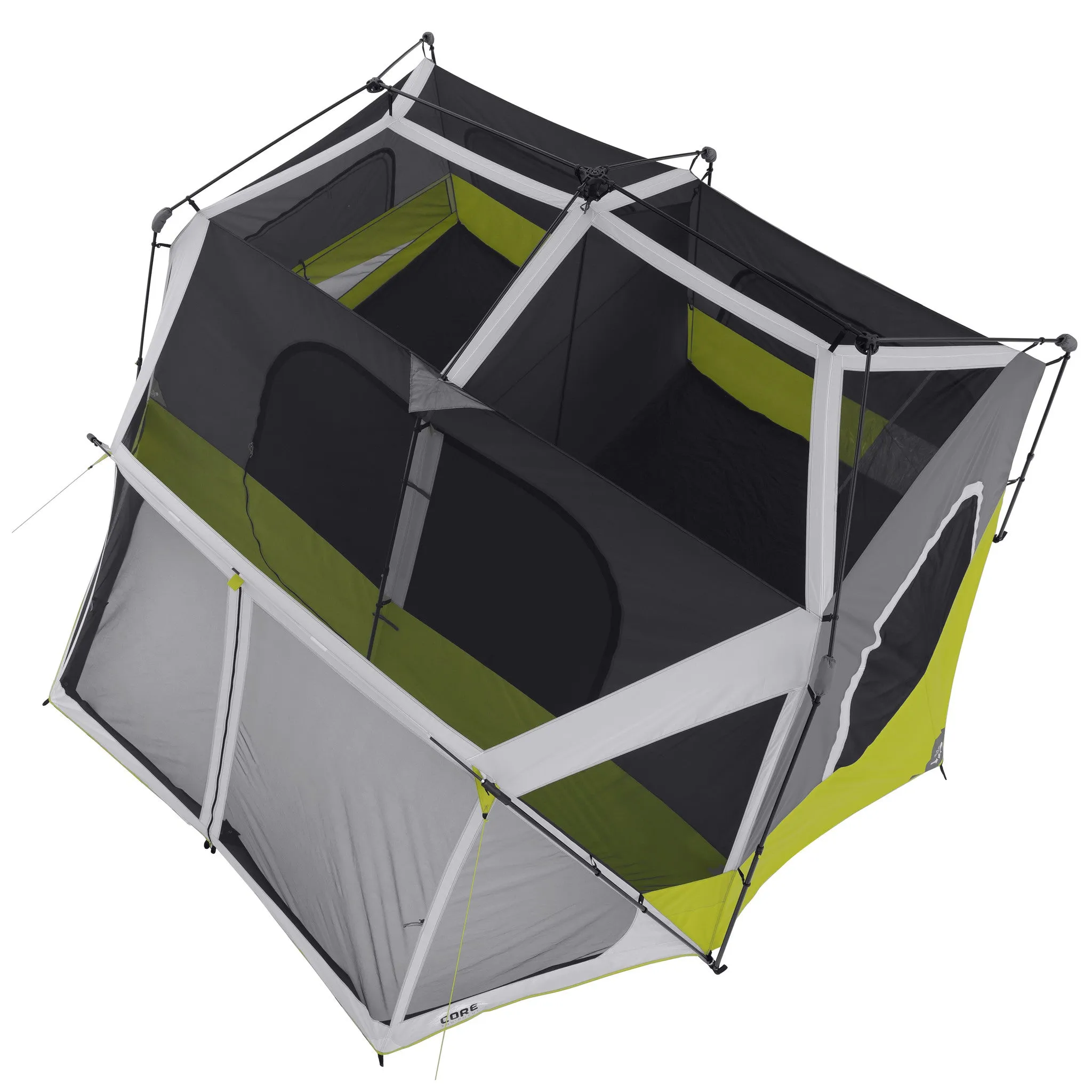 10 Person Instant Cabin Tent with Screen Room 14' x 10'