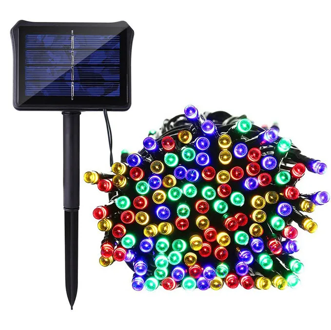 200 LED Solar Powered Outdoor String Light