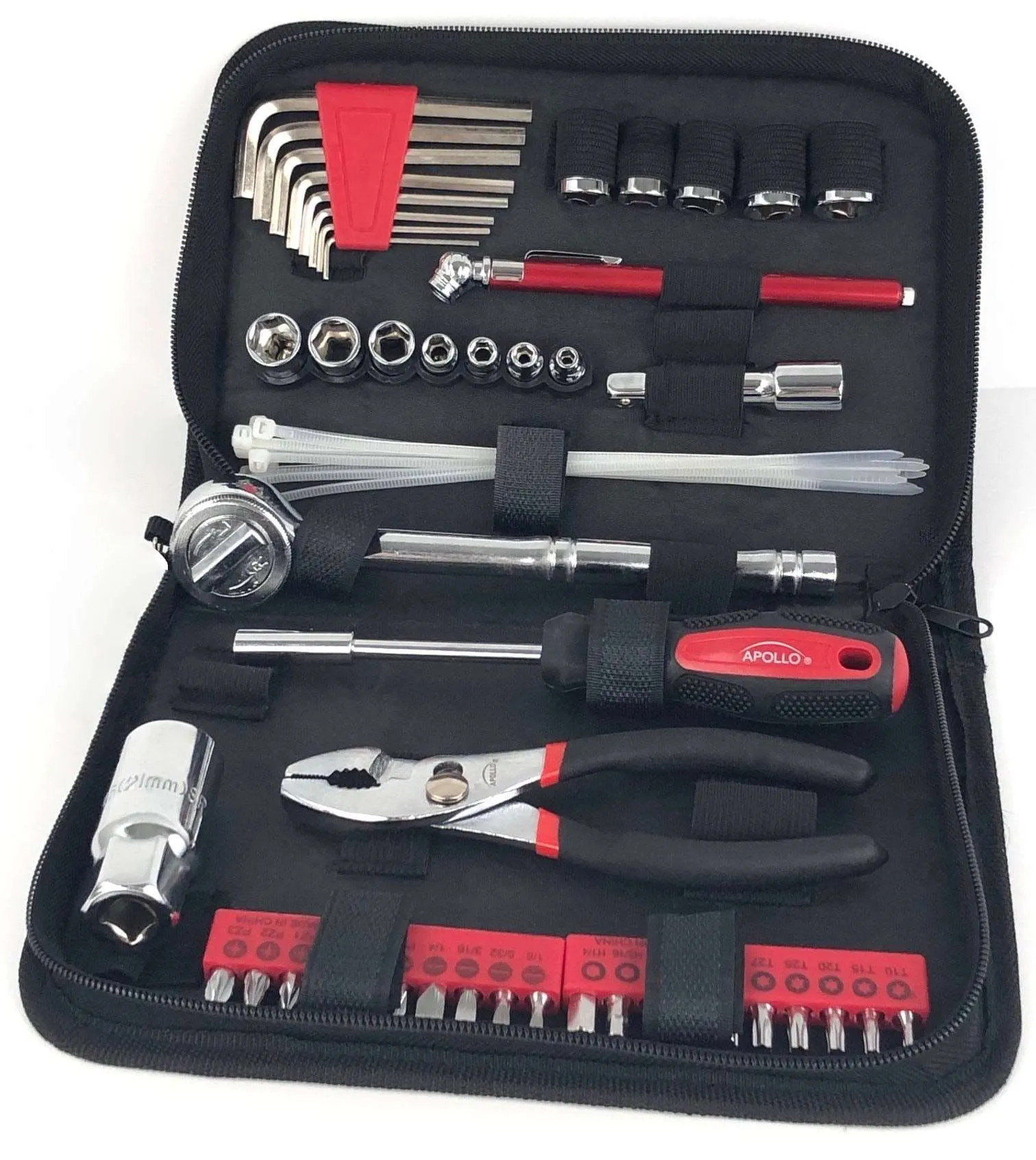 56 Piece Metric Auto Tool Set In Zipper Case - DT9775