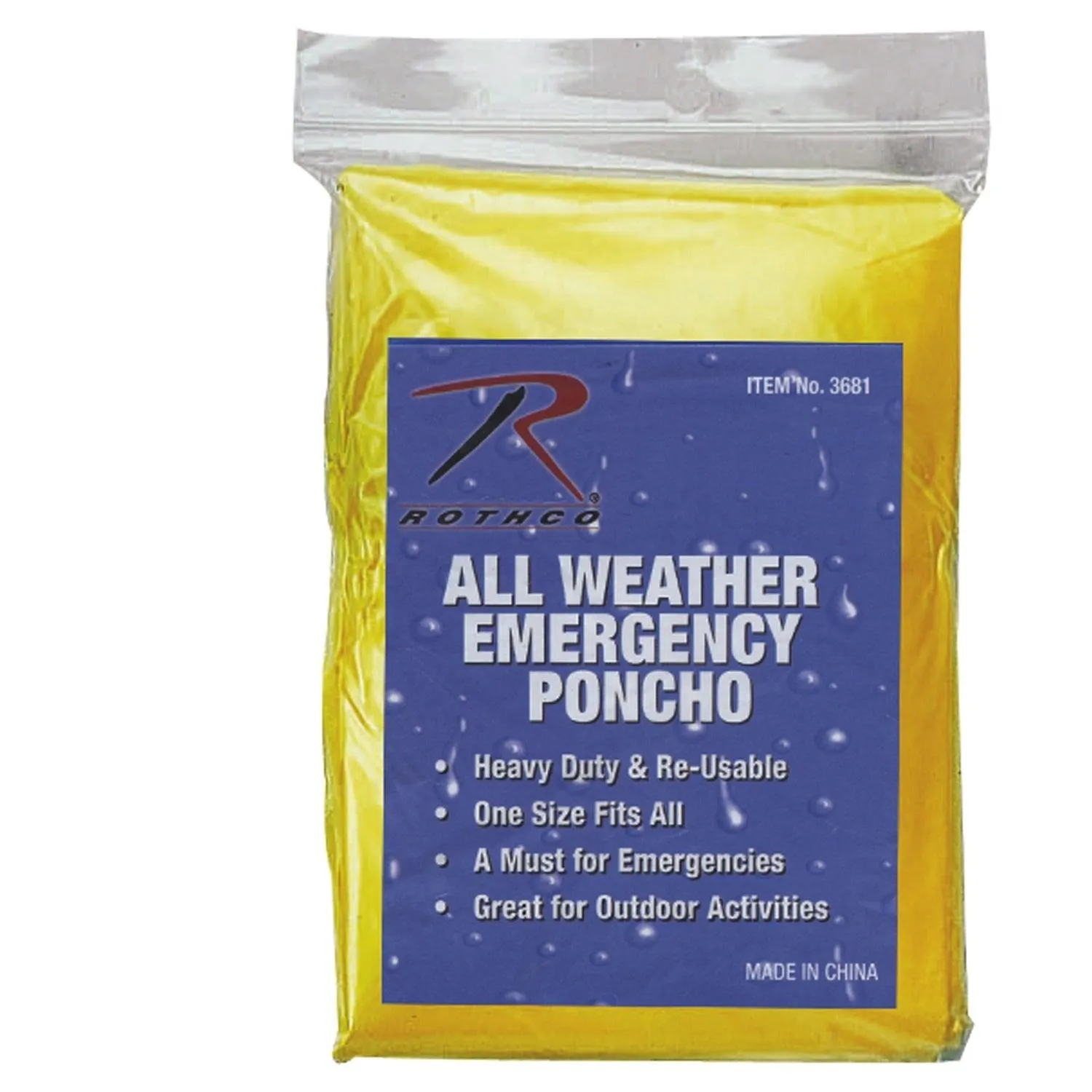 All Weather Emergency Poncho