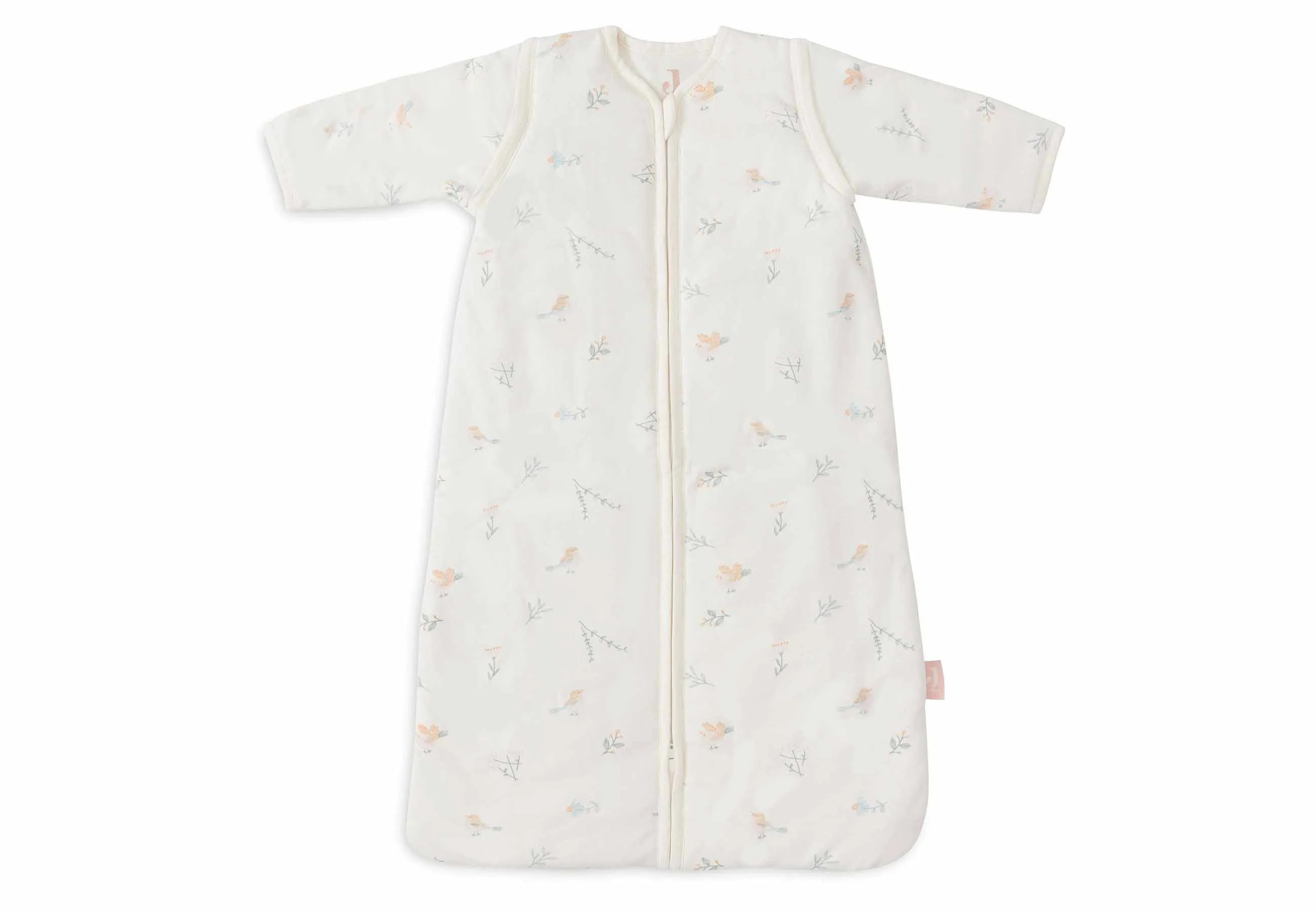 Baby Sleeping Bag with Removable Sleeves 90cm - Lovely Birds