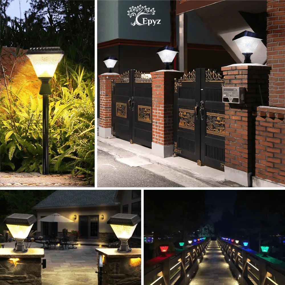 Best outdoor gate pillar lights