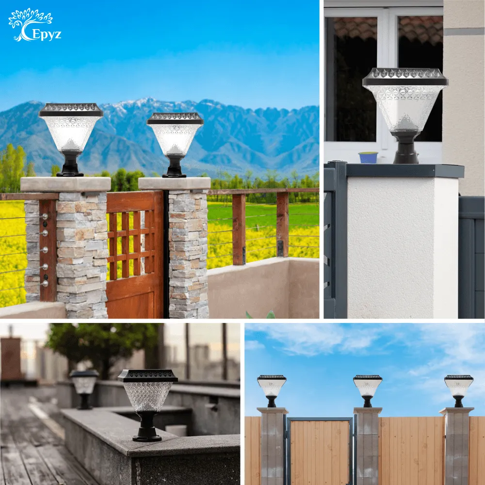 Best outdoor gate pillar lights