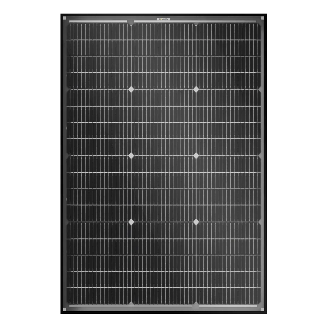 BougeRV 16BB N-Type 12V/24V 100 Watt Bifacial Solar Panel