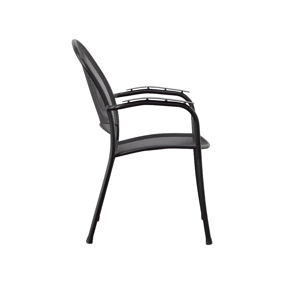 CARLO STACKING ARM CHAIR