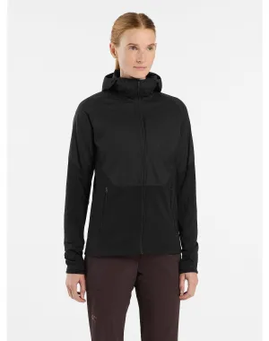 Delta Hybrid Hoody Women's