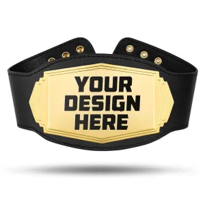 Design Your Own" Mini Championship Belt - Custom 1lb Title Belt