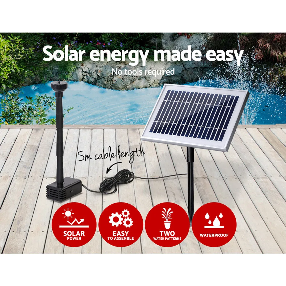 Energy-Efficient Solar Pond Pump, 4.6FT Lift, Gardeon