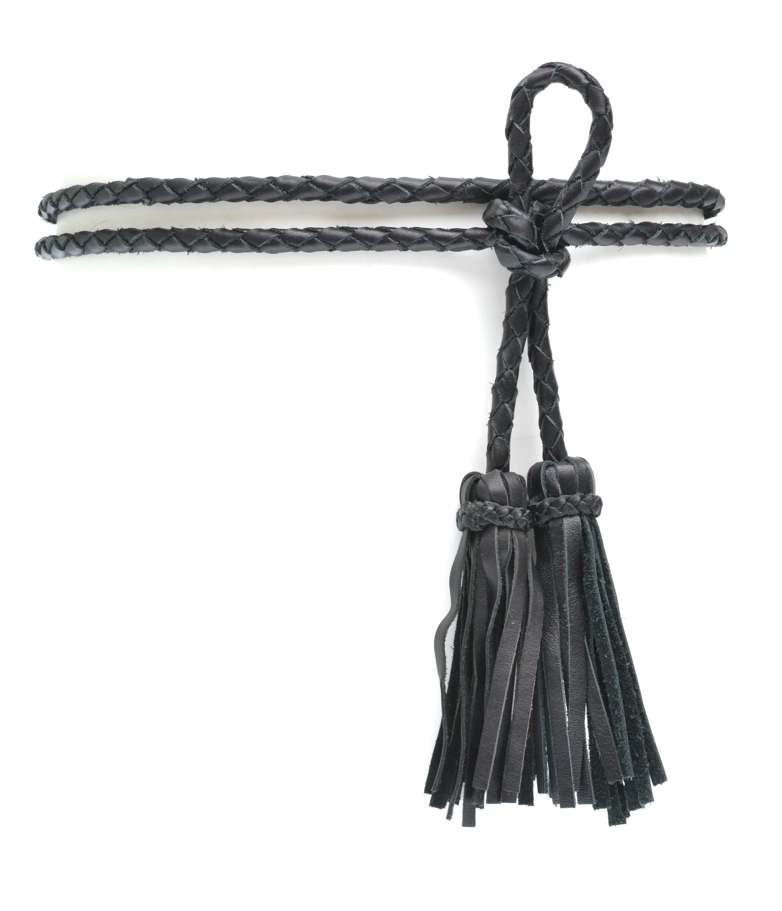 Fringe Soga Leather Belt