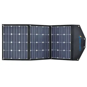 High Efficiency 90W Tri-Fold (3 x 30w) Foldable Solar Panel Kit Suitcase by ACOPOWER