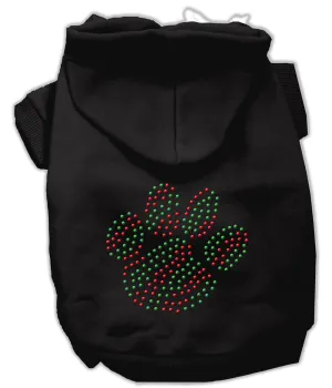 Holiday Paw Hoodies Black XXXL(20)