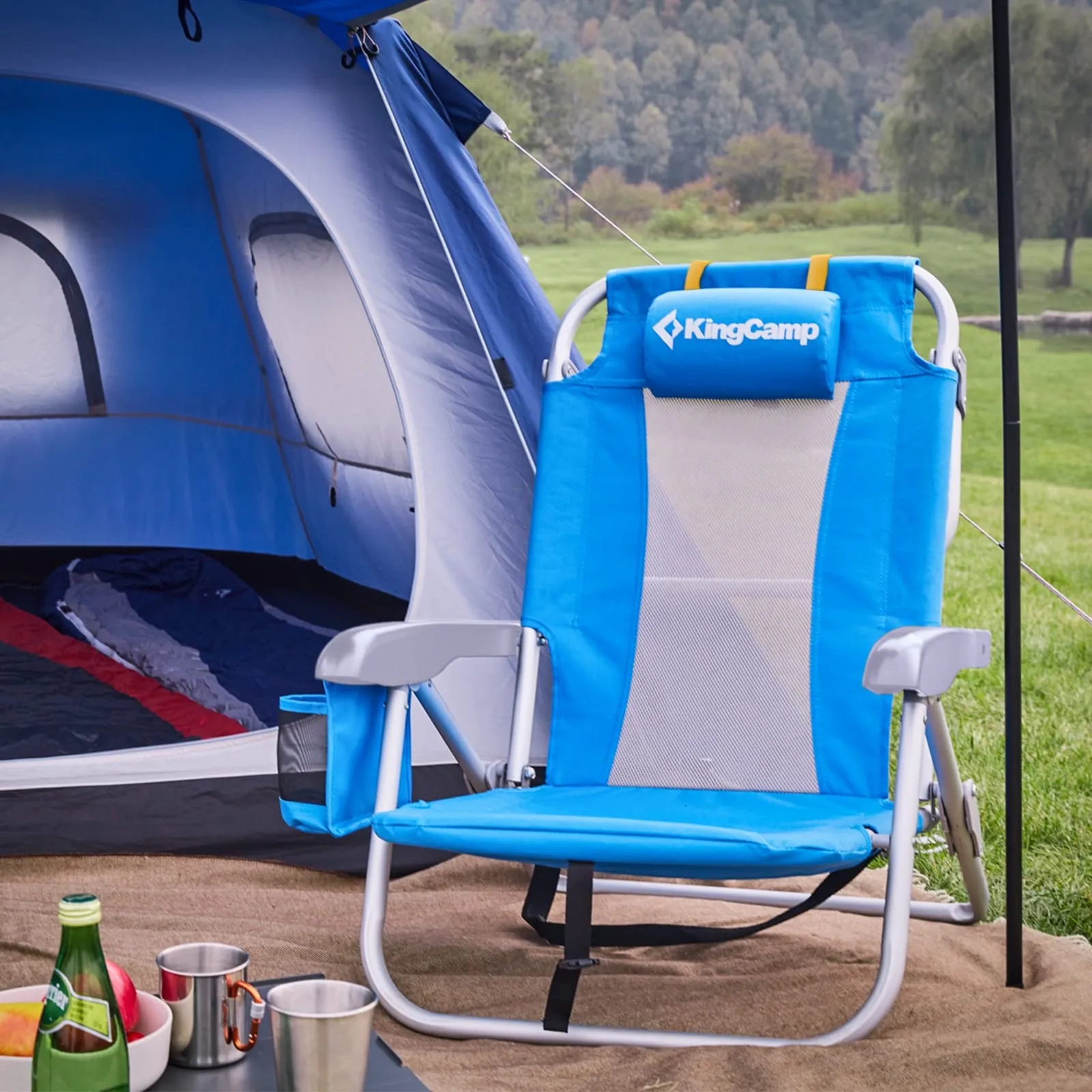 KingCamp Low Sling Folding Beach Chair