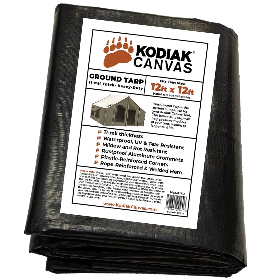 Kodiak Canvas 12x12 Cabin Lodge Stove Ready Bundle