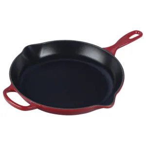 Le Creuset 11.75" Iron Handle Skillet - Cerise