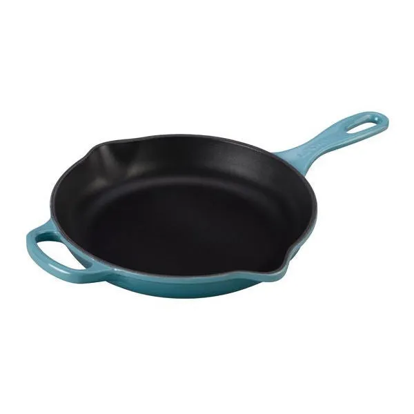 Le Creuset - 9" Iron Handle Skillet - Caribbean