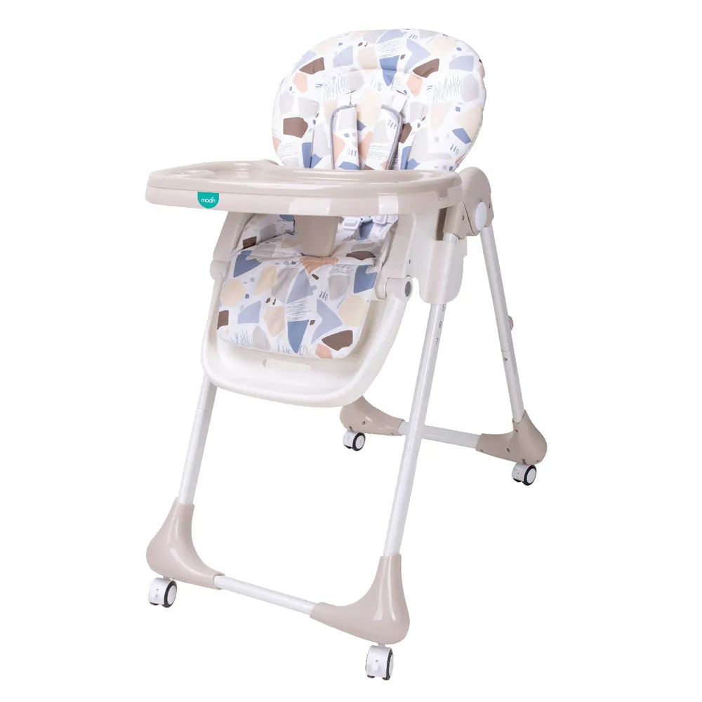 Moon Baby High Chair (White Pink)