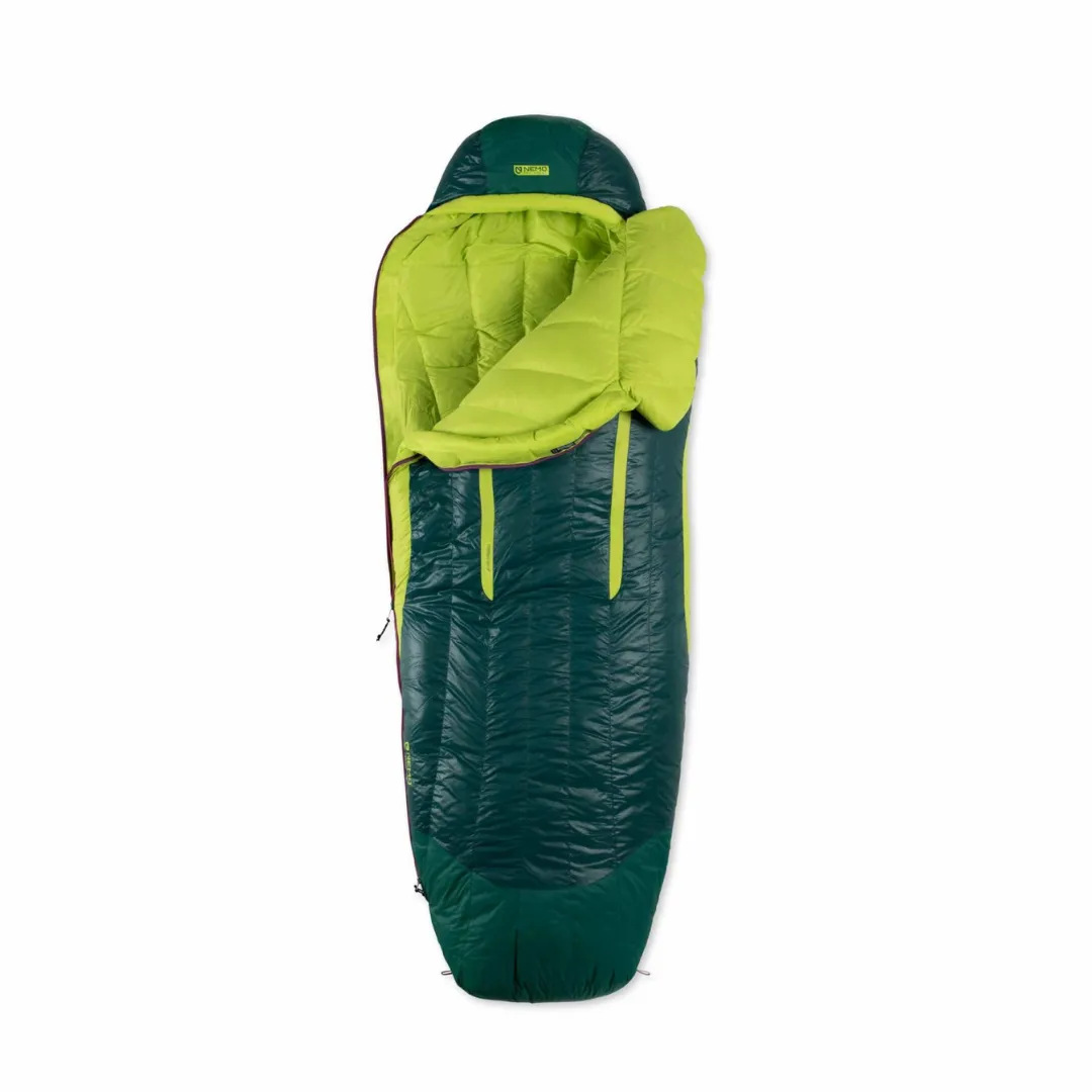 NEMO EQUIPMENT WOMENS DISCO DOWN SLEEPING BAG 15 REGULAR