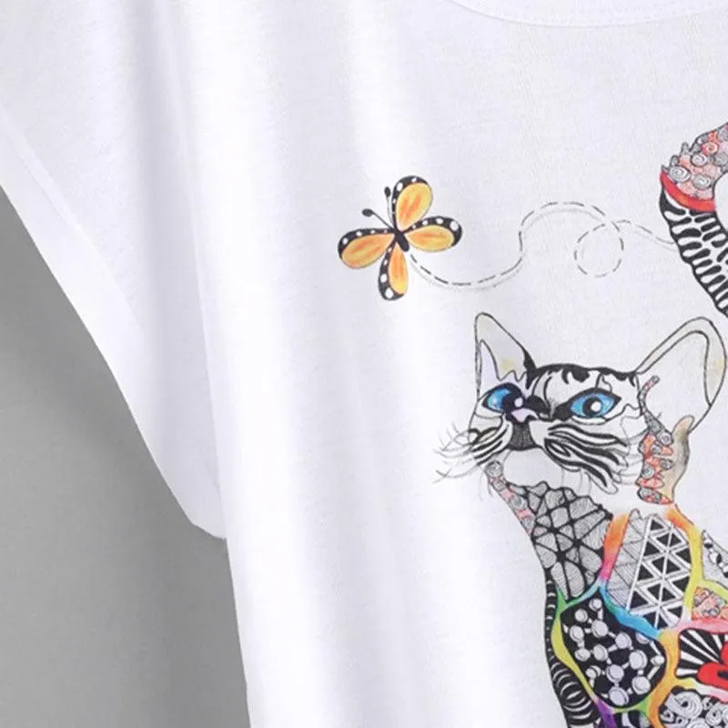 PATCHES THE CAT TEE