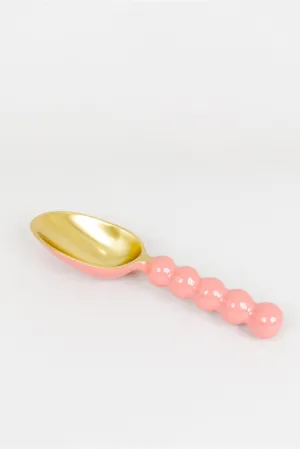 Pink Enameled Scoop