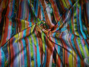 polyester satin digital print 44" WIDE