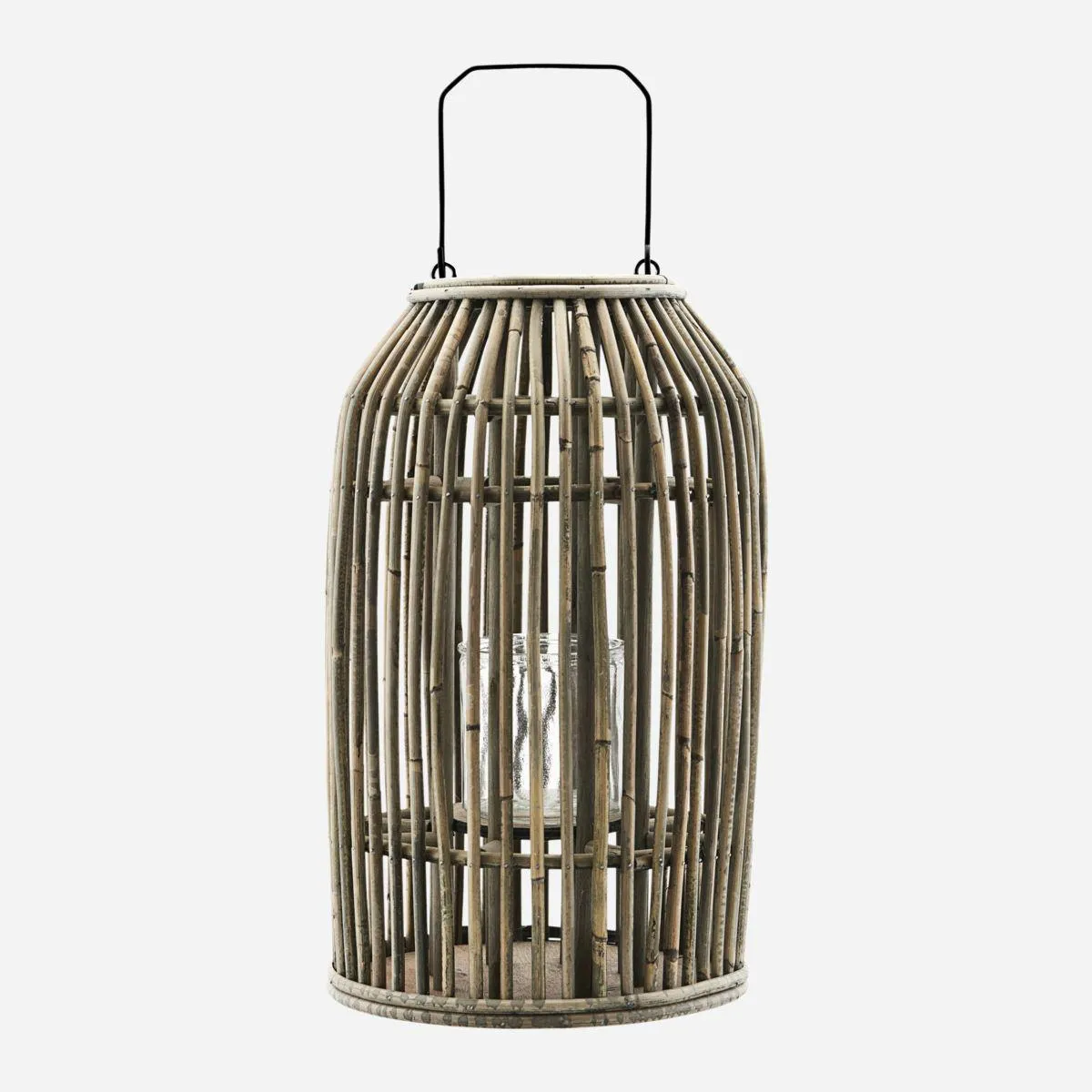 Rattan Lantern - Ova - Large