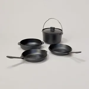 SNOW PEAK COMBO DUTCH DUO - CAST IRON