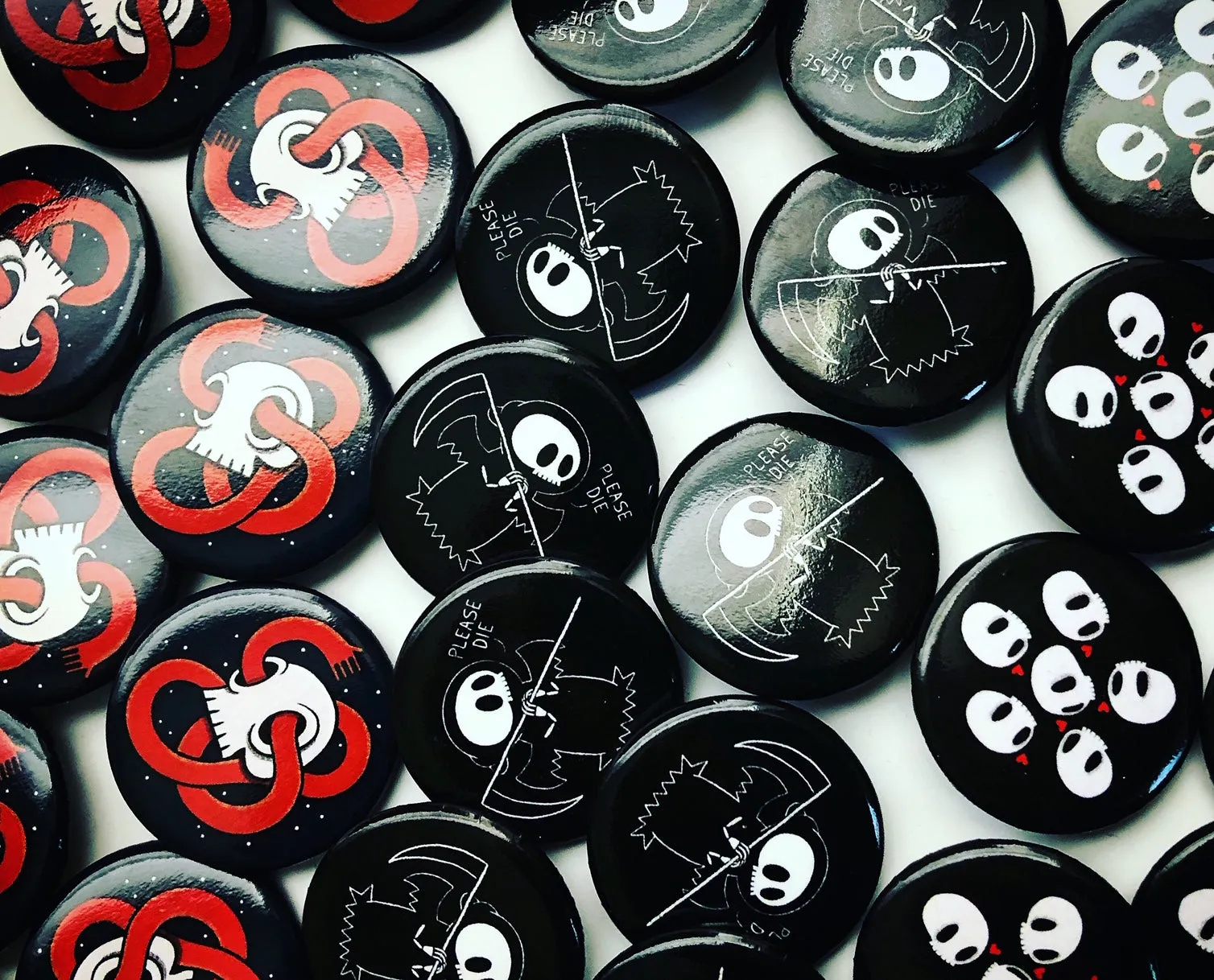 SUPER SKULL BROS. Button Pack