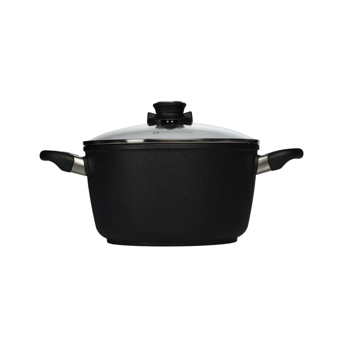 Swiss Diamond XD Induction Soup Pot with Lid 24cm