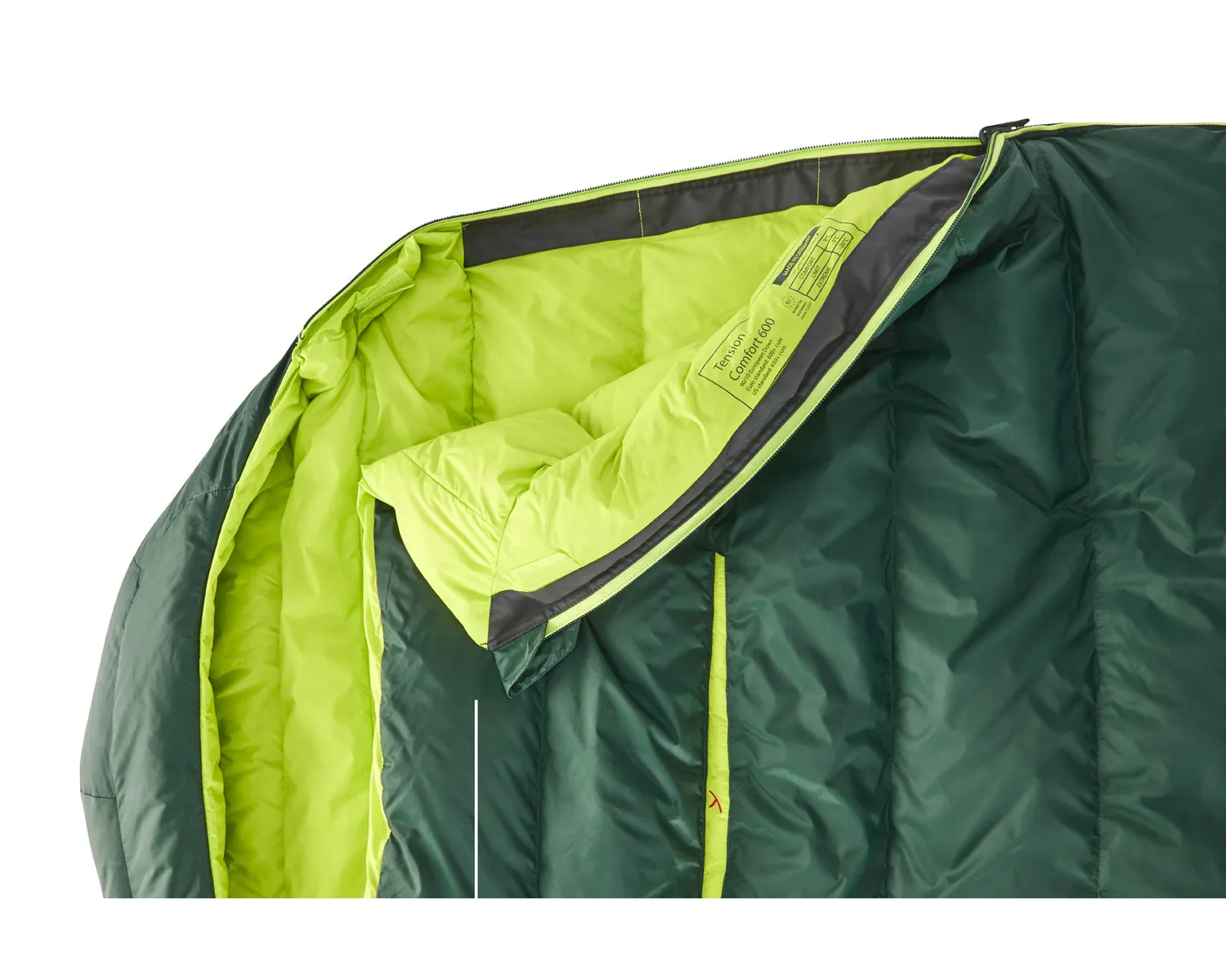 Tension Comfort 600 - Scarab/Lime