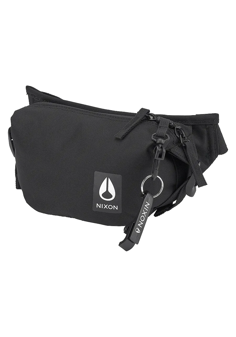 Trestles Hip Pack - All Black Nylon