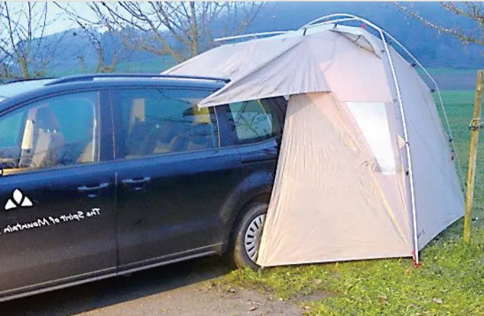 Vaude Drive Away Van Free Standing Annexe Tent for Volkswagen Vans