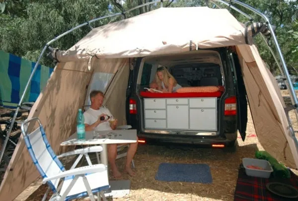 Vaude Drive Away Van Free Standing Annexe Tent for Volkswagen Vans